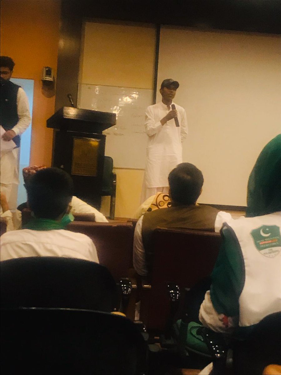 SM_Rwp_Isb_SYP's tweet photo. آج 6 ستمبر ڈیفنس ڈے کے موقع پر اسٹیٹ یوتھ پارلیمنٹ نے مختلف آرگانیزیشن کے ساتھ مل کر پریسٹن یونیورسٹی اسلام آباد میں تقریب کا انعقاد کیا گیا جس میں شہداء وطن کو خراج تحسین پیش کیا گیا -
اور یہ عہد کیا گیا کے تمام آرگانیزیشن مل کر پاکستان کے مفاد کے لیے یک جان ہو کر کام کرے گے- https://t.co/KkXITIOrYu