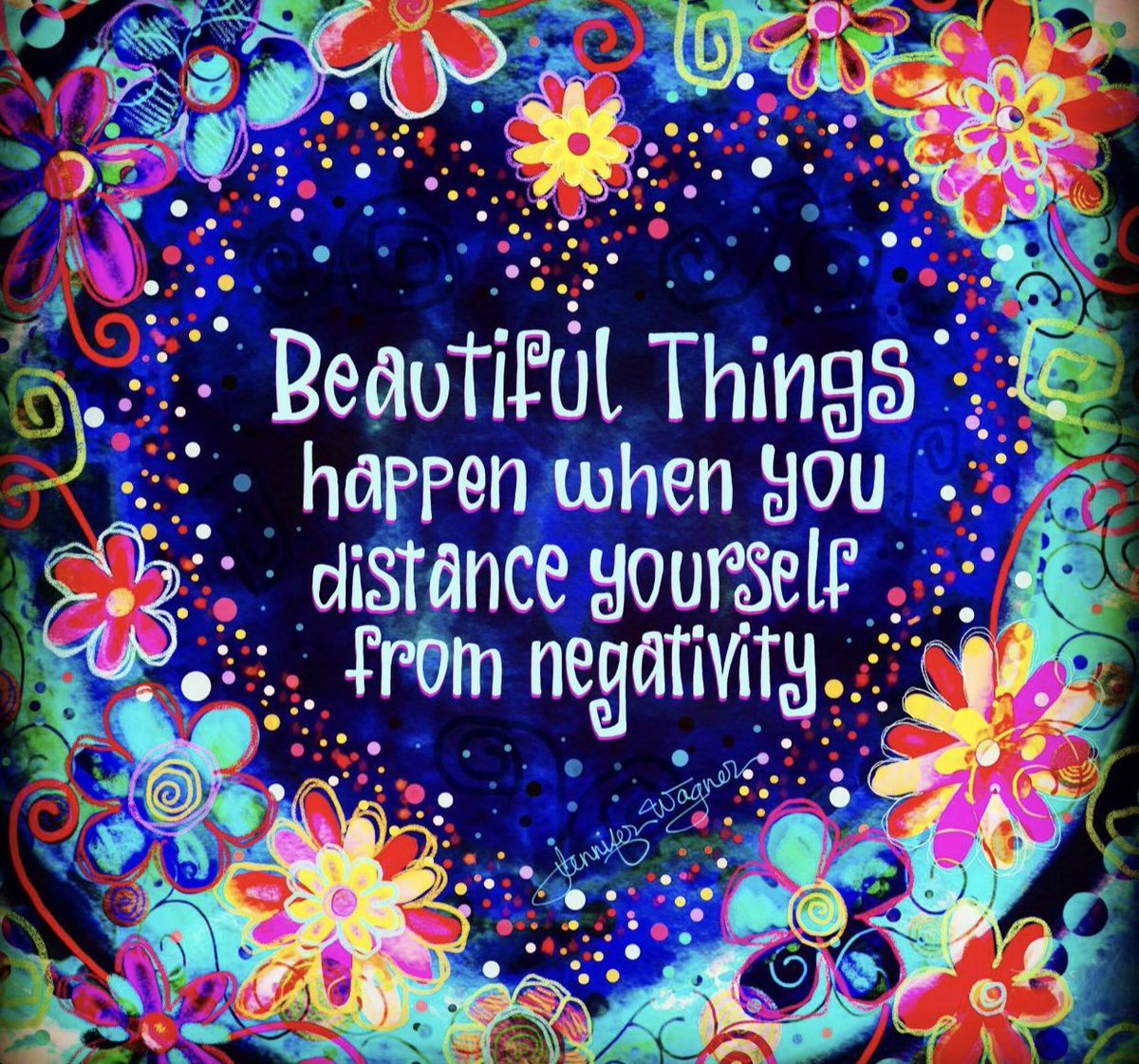 carlaacarlson's tweet photo. Beautiful things happen when you distance yourself from negativity. #NoToNegativity #LiveLifePositively #Inspiration #ThinkBIGSundayWithMarsha https://t.co/mE3PkZbqw1