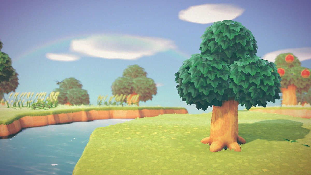kokyo_n's tweet photo. "Después de la tormenta viene la calma"
Paisaje con arco iris u.u
#AnimalCrossing #ACNH #NintendoSwitch https://t.co/9JyE6smwCX