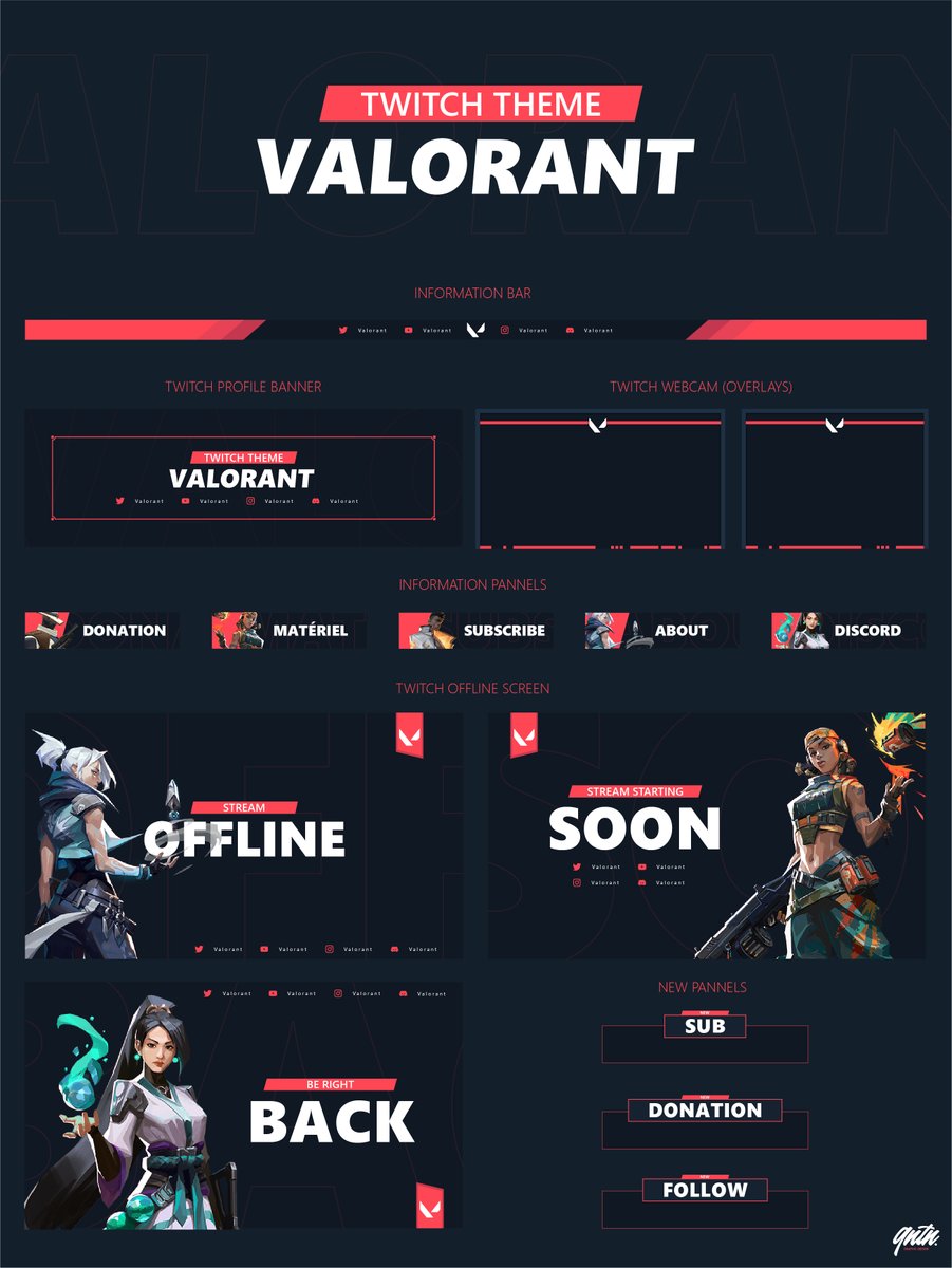 qntn_dsgn's tweet image. Salut tout le monde ! Certains streampacks sont toujours disponibles si des gens sont intéressés ! ✌️

Plus d&apos;infos en dm 📩

Si vous voulez un streampack personnalisé n&apos;hésitez pas à me contacter ✅

#VALORANT #Japan #Abstract #GraphicDesign #twitchstreamer