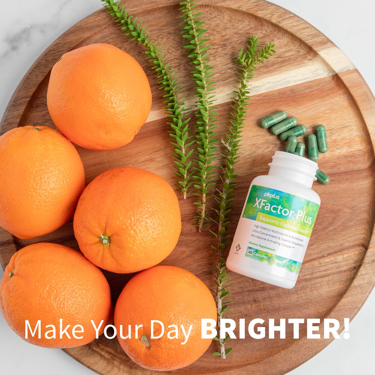 PlexusWorldwide's tweet photo. Start your day on the bright side with XFactor Plus! 🌞 #PlexusXFactorPlus #VitaminC #MultiVitamin #PlexusWorldwide https://t.co/UblDBPMAxs https://t.co/n1DGQ0ENS4