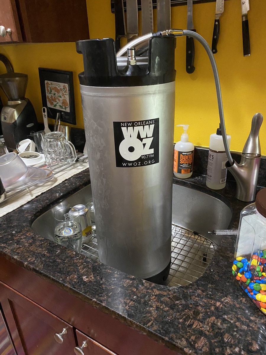 LittlePantsBeer's tweet photo. Almost time for Festing in place with @WWOZ_neworleans. We’re ready! https://t.co/Lty79Q0j8h