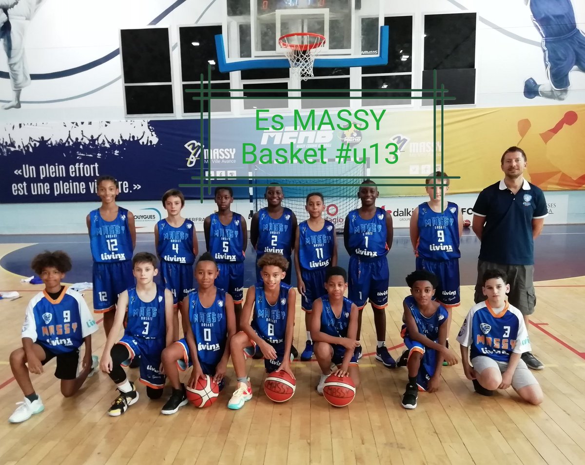 MassyBasket's tweet photo. Merci à #Livinx partenaire maillot #u13 #Massy #retouraujeu https://t.co/fO7hkIP7u2