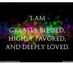 FreQueencyHeals's tweet photo. Affirmation: I Am Greatly Blessed, Highly Favored AND Deeply Loved
#SelfCareSunday #CelebrateSelfSunday #FreQueencyHealing https://t.co/FdWYB4SXfe