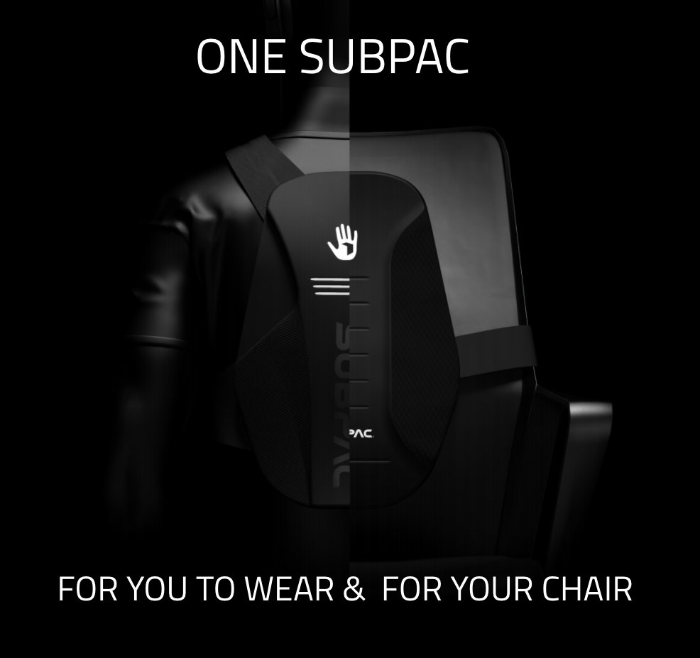 SUBPAC on Twitter "The NEW SUBPAC X1 ONE SUBPAC For you to Wear & For