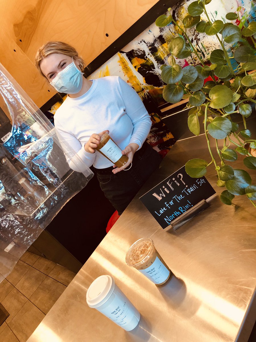 Coral4AZ's tweet photo. Shout out to the baristas at #Late4TheTrain #CoffeeTime #CampaignFuel https://t.co/xPYMJb0rTD