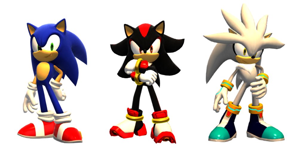 Silver, Sonic and Shadow