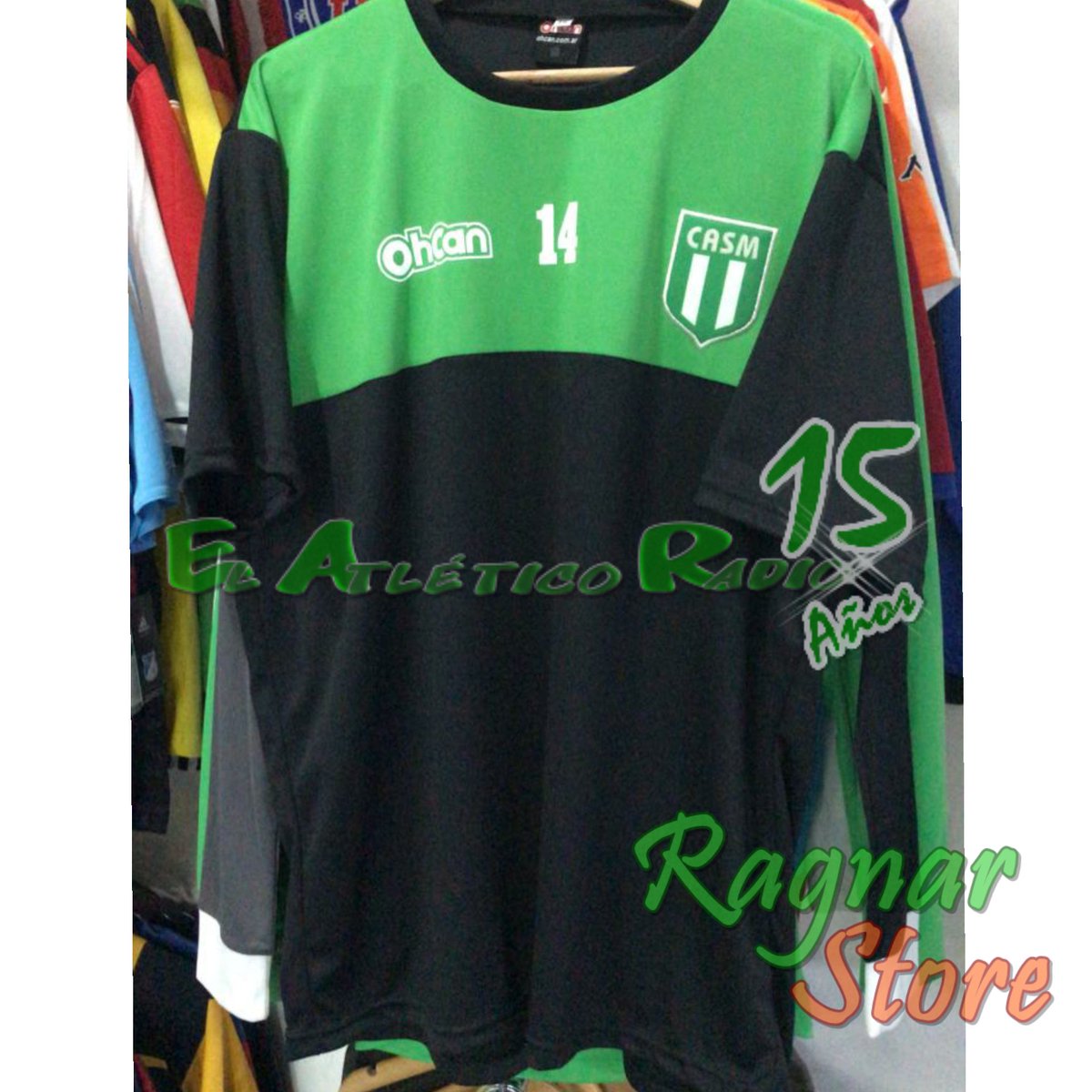 ELATLETICORADIO's tweet photo. 15 Años de EL ATLETICO RADIO.
.
15 Años de seguir incesantemente al Trueno Verde y esta vez, por gentileza de #RagnarStore, estaremos sorteando esta hermosa camiseta de entrenamiento. Lee más condiciones:
PARA PARTICIPAR •
(Hilo 👇🏼👇🏼👇🏼👇🏼) https://t.co/OG9Wv2KSyF