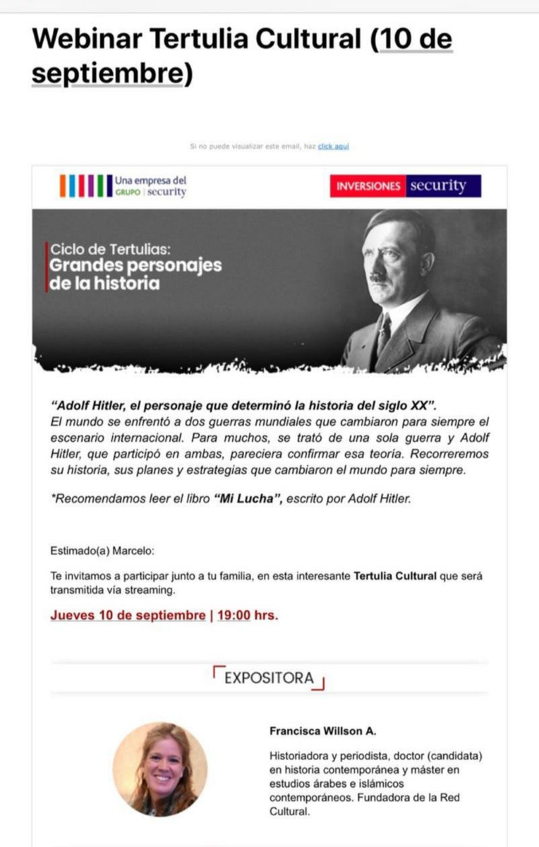 R_Gejman's tweet photo. Siempre me ha llamado la atención, profundamente, la falta de sentido común en las personas. Habiendo tanto personaje en la historia... bueno, está de más escribir. Qué decepción #bancosecurity @grupo_security https://t.co/jQDYI13FIQ