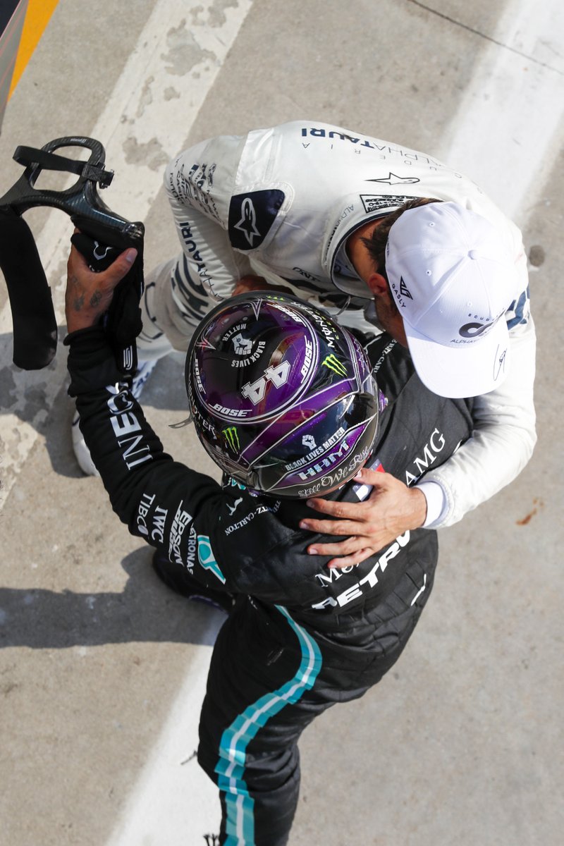 I really want to acknowledge <a href="/PierreGASLY/">PIERRE GASLY 🇫🇷</a> for his amazing win. It is so well deserved. For me, whilst I never like to lose I am grateful for the challenge. All we can do is continue to fight and never give up. To my guys, thank you all for continuing to push. 🙌🏾