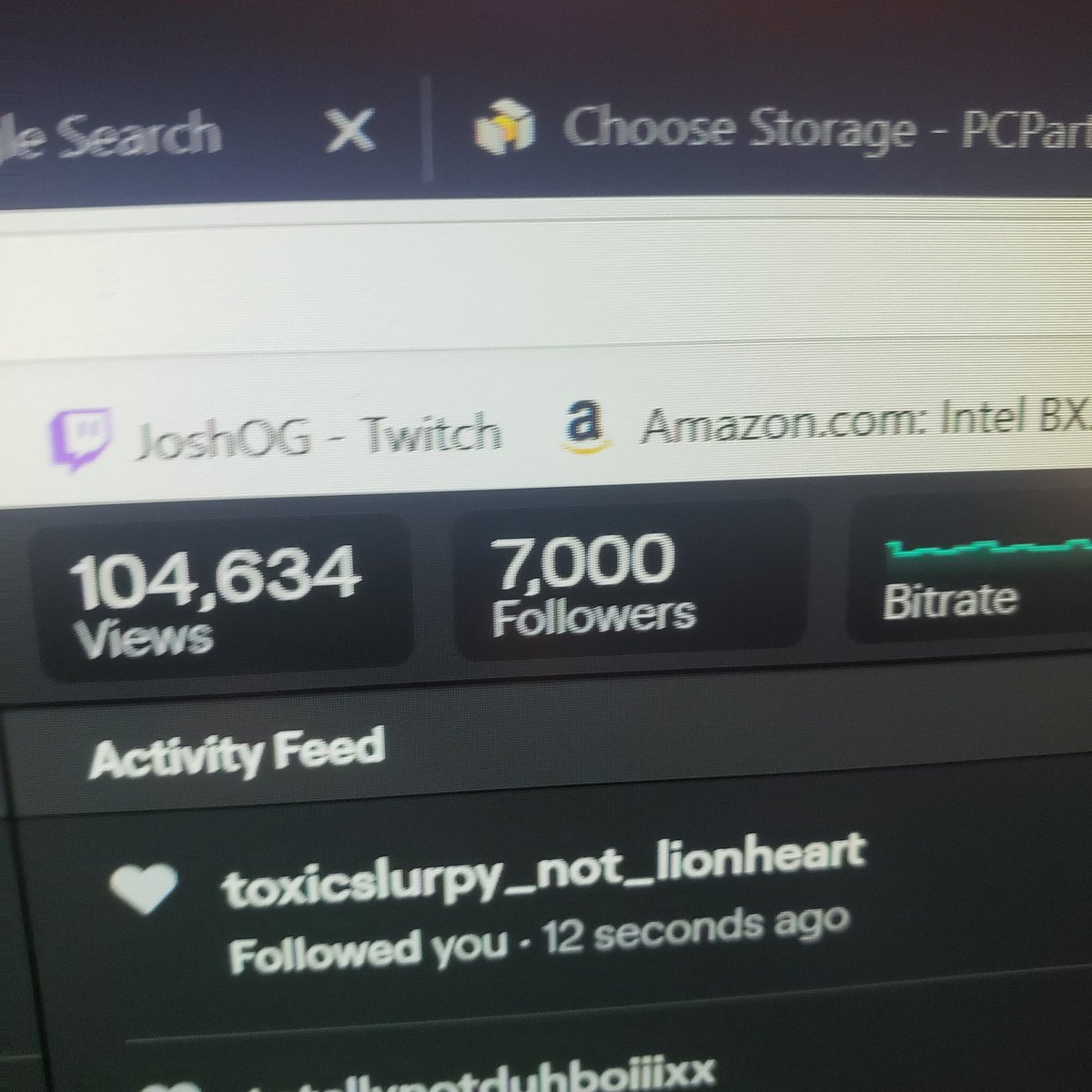 T3chnopandaTTV's tweet photo. Soo....again... Were growing Soo fast!!! WE HIT 7000 FOLLOWERS!!!!! No bots, not big hosts, no nothing but straight grinding!!! Thanks to everyone whos supported me this far and all I have to say is... SEE YOU AT 8K!!! #streamer #twitch #powerthroughpositivity #love #mindset https://t.co/gQcYRONVtt