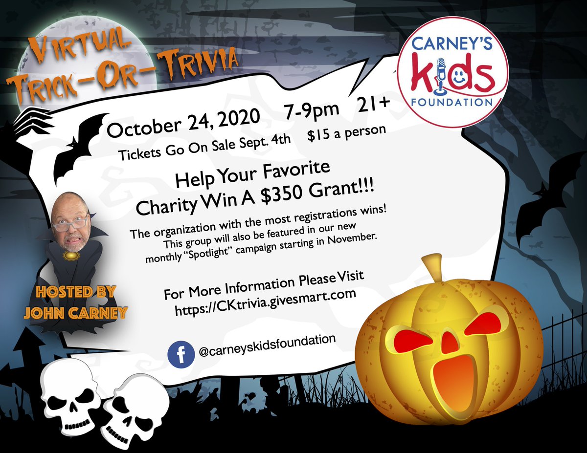 Our partners at Carney's Kids are having a fundraiser!  DSAGSL is a recipient of funding through Carney's Kids and we are so appreciative of their continued support!