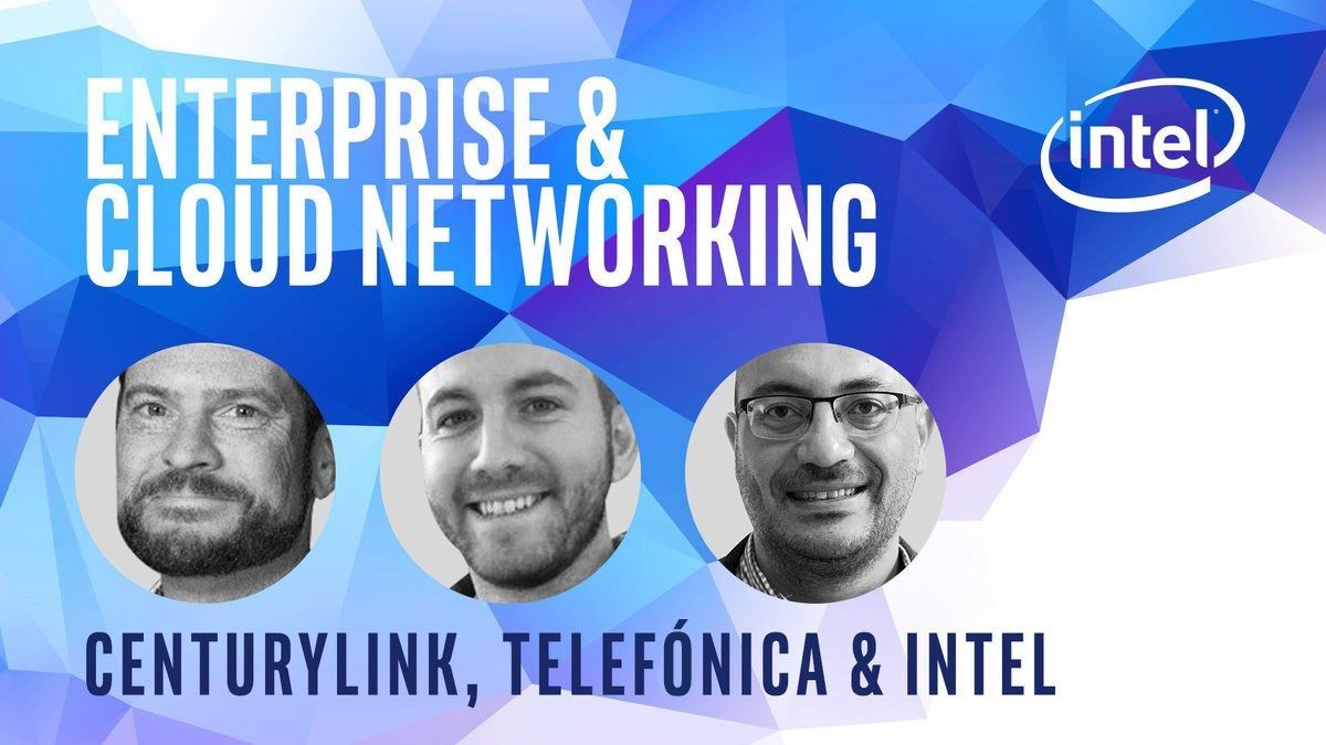 TelecomTV's tweet photo. Hear how Intel technologies and ingredients specific to networking, security and IoT can be used to help build an intelligent enterprise edge on: https://t.co/zw38rA6AfB #vSummit #Edge #Enterprise #Cloud #VNFs #SDNWAN @Intel5GNetworks https://t.co/wLcoqHClLA