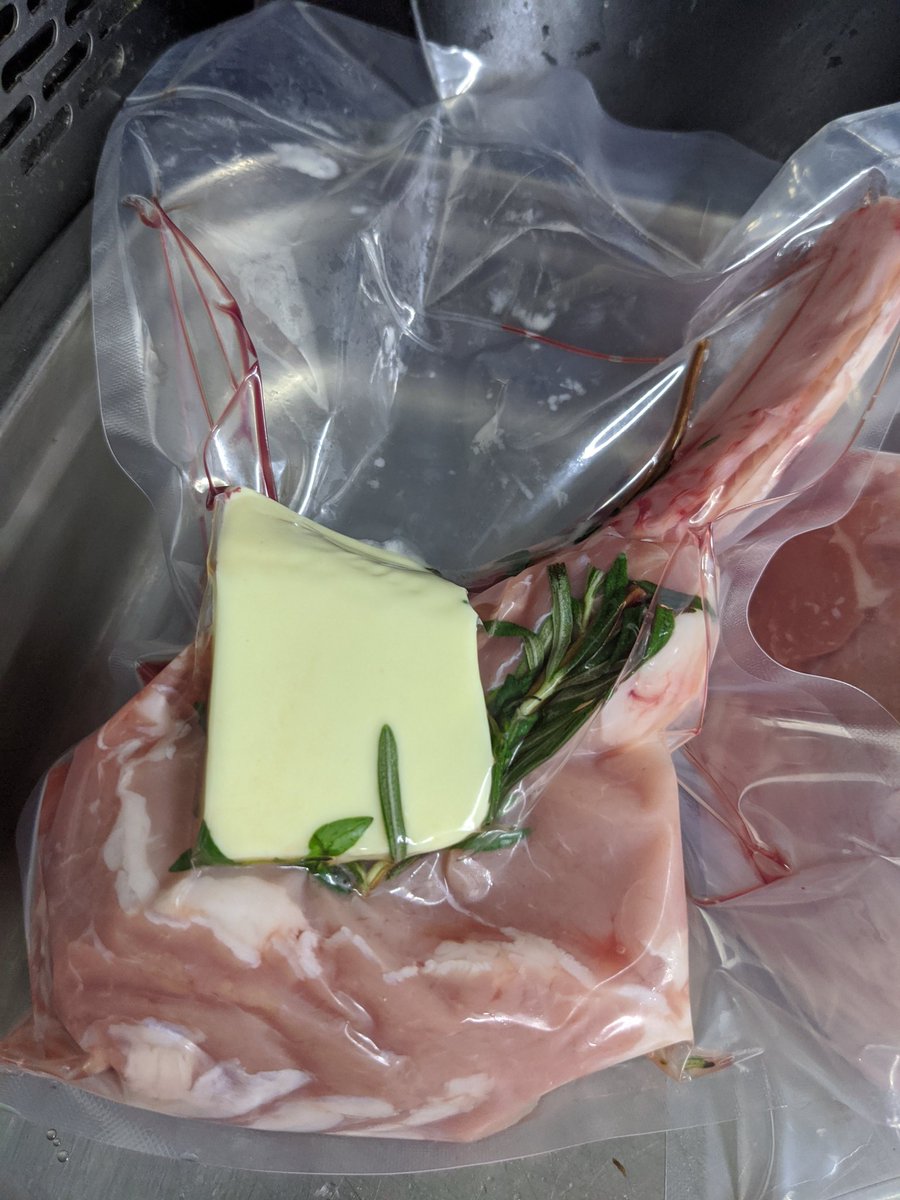 SHREDwardGein's tweet photo. Veal chop ready to sous vide #twitterchef #chefsoftwitter https://t.co/pRDmS2mTku