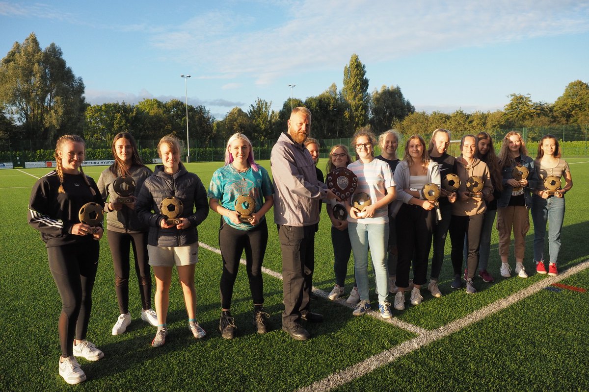 Great end of season presentation.
We were presented with the @StaffsFA_WandG winners shield.
Awarded <a href="/StaffordTownFC/">Stafford Town FC</a> Team of the Year.  And Stuart named club's Manager of the Year.
And with dad winning <a href="/StaffordshireFA/">Staffordshire FA</a> grassroots coach  - it's been an outstanding season for us.