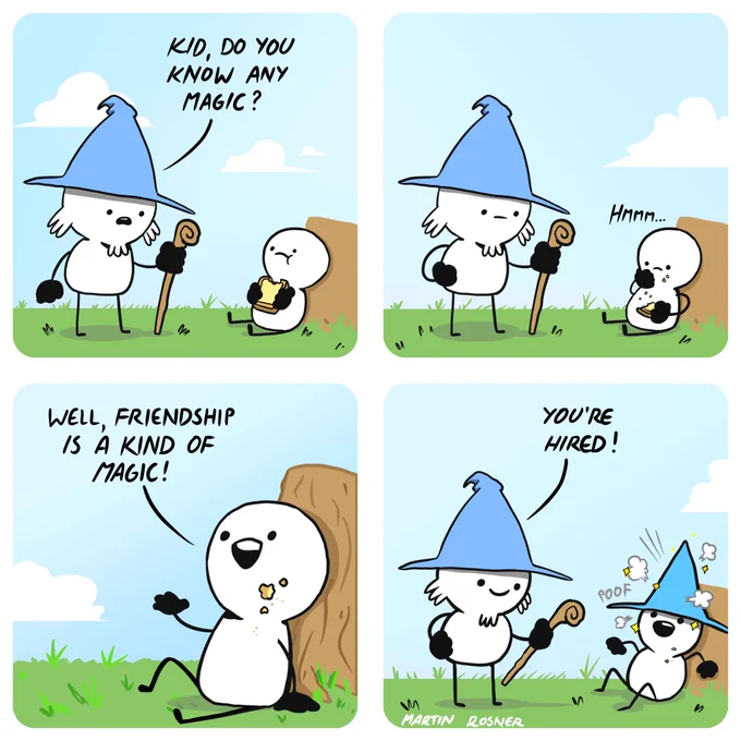 Recap of the current Friendship Mage comics 