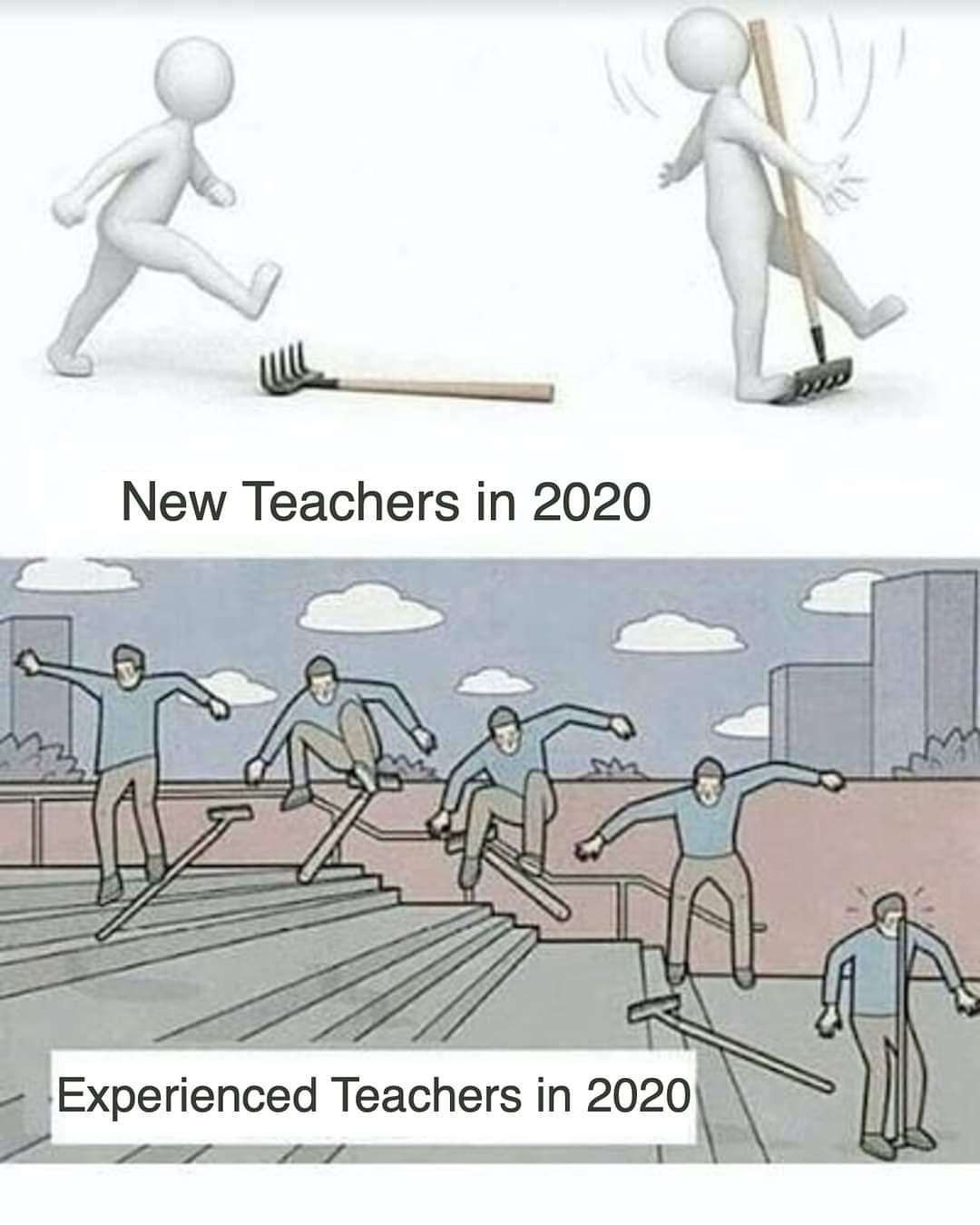 new teachers, experienced teachers 2020