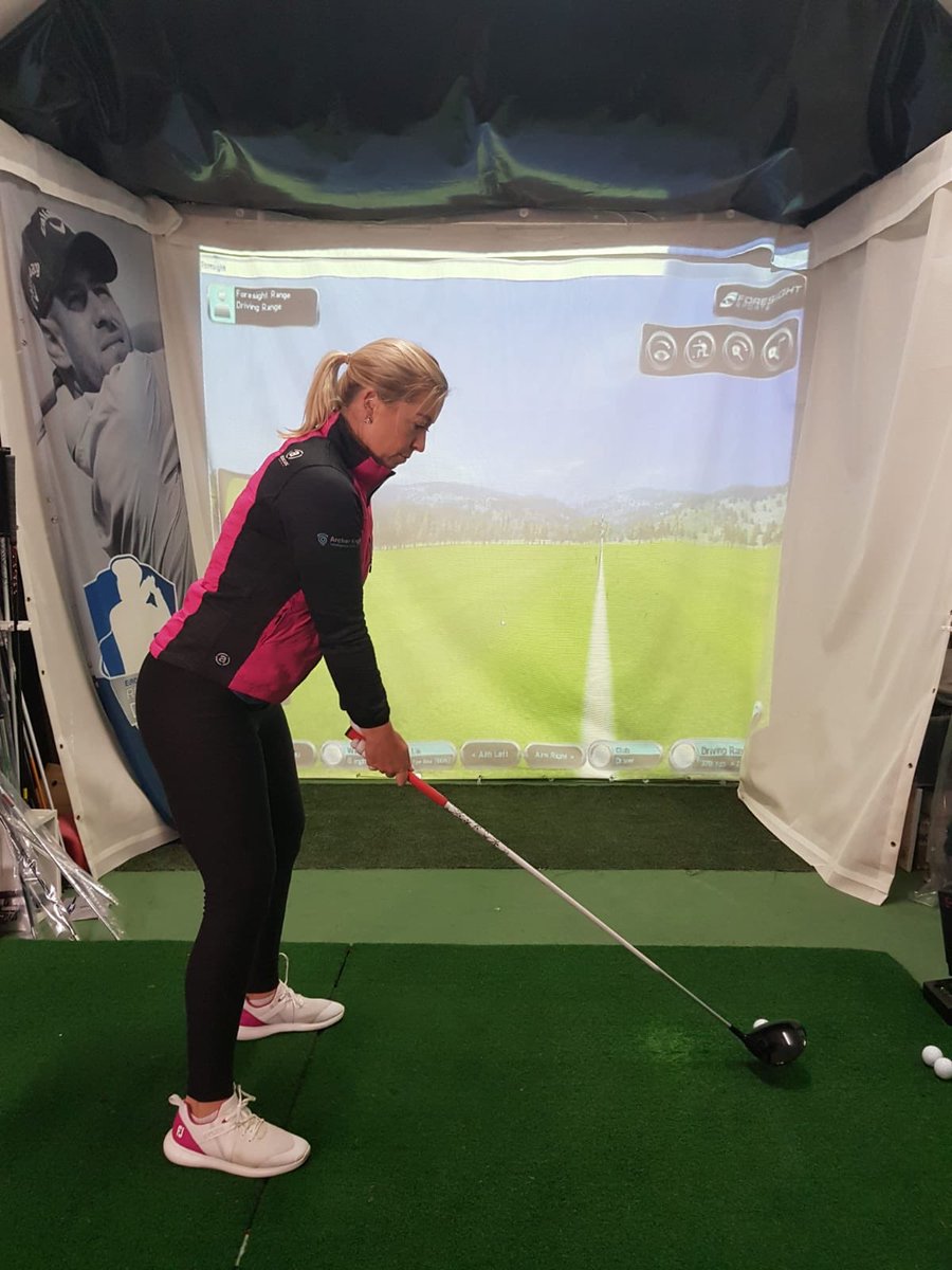 heathermacgolf's tweet photo. Good to have a final wee tune up with @CRAIGLEE337 this morning before driving to @Kedleston_Park I didn’t realise how close it was to @JCBGolfCC and how far away from home it was 😳😴🚗💨💨 #miniroadtrips https://t.co/aHhAkFgvVE