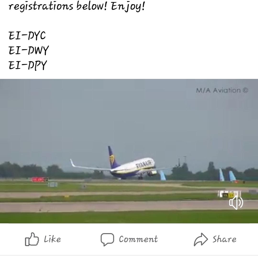 AviationMa's tweet photo. Our latest video is up on our Facebook page! Please come check us out! 

#airport #avgeeks #avgeek #Aircraft #planespotting #aviation #aviationphotography #aircraftlovers #aircraftspotting #landing #airplane #airbus #airbuslovers #unitedkingdom #boeinglovers #airline https://t.co/lht4Lb6rSg