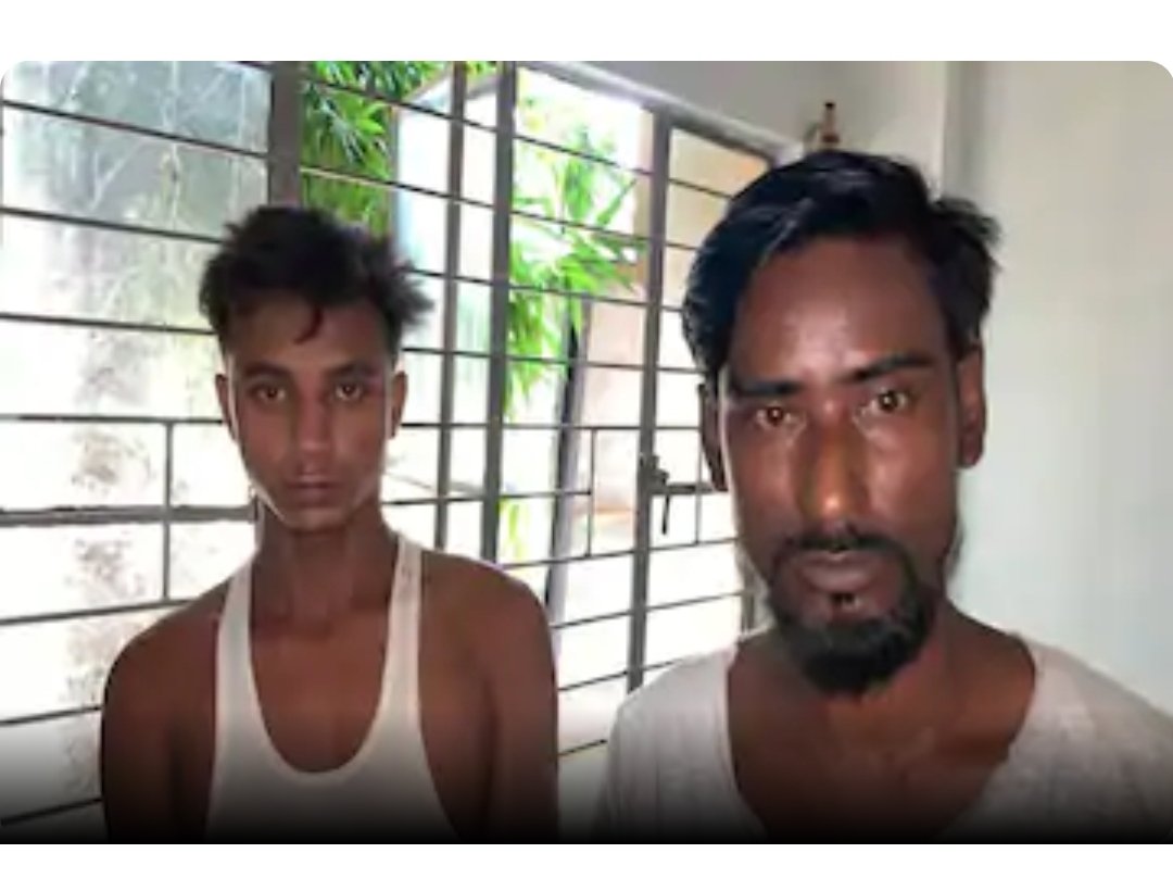 SouleFacts's tweet photo. Tajuddin and Gulzar Hussain gang raped a 15 year old Girl in the Farm House of Congress MLA Rockybul Hussain in Hojai. After raping they tried to kill her, but in fear of being caught, they fled after throwing her out in road side at night. #Assam https://t.co/Pxn5IW1iGo