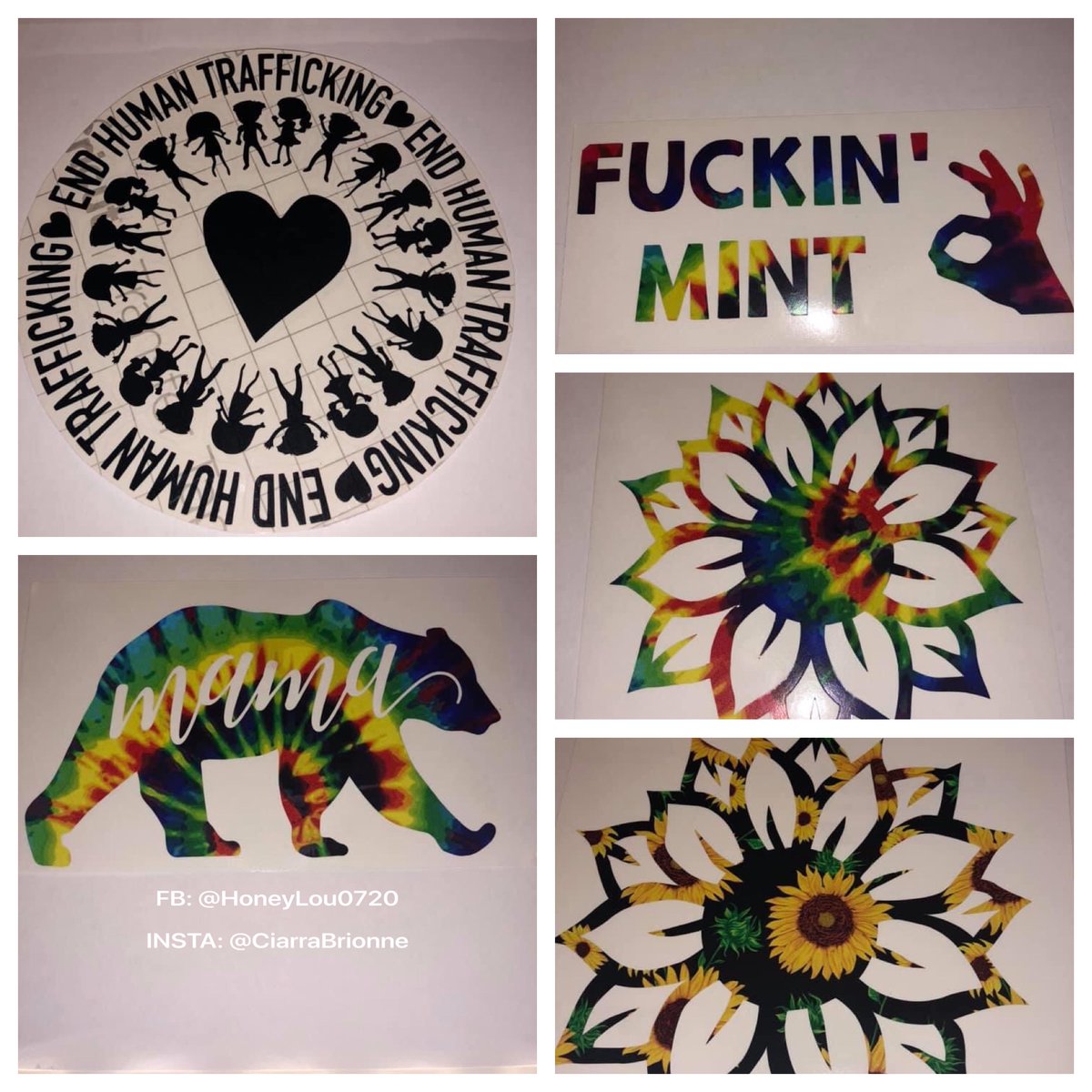 jamesturnrose's tweet photo. My wife started her own business a few months ago and it has been doing very well. She makes self defense key chains, reusable cups, plaques, and car decals. Go support her and share her page! 
FB: @honeyLou0720 
INSTA: @Ciarrabrionne https://t.co/ClEo4TUzNQ