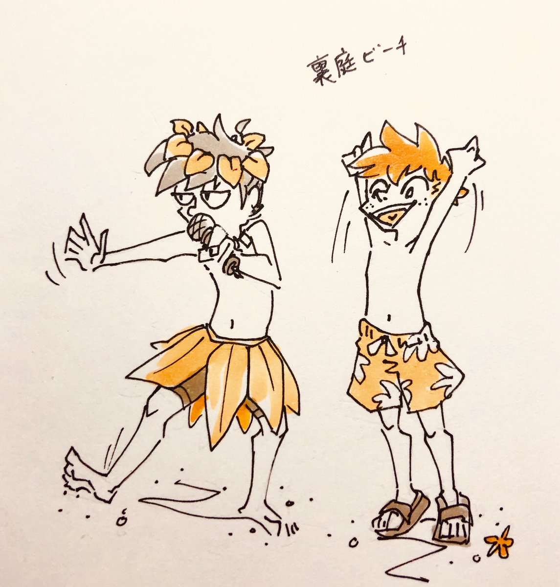 HoneBirb's tweet photo. フィニアスとファーブ見ながら描いたフィニアスとファーブ
(自絵柄に落とし込めて描きたいのに原作の絵柄が独特すぎて、ものすごく描きづらい) https://t.co/VacSnCaEwq