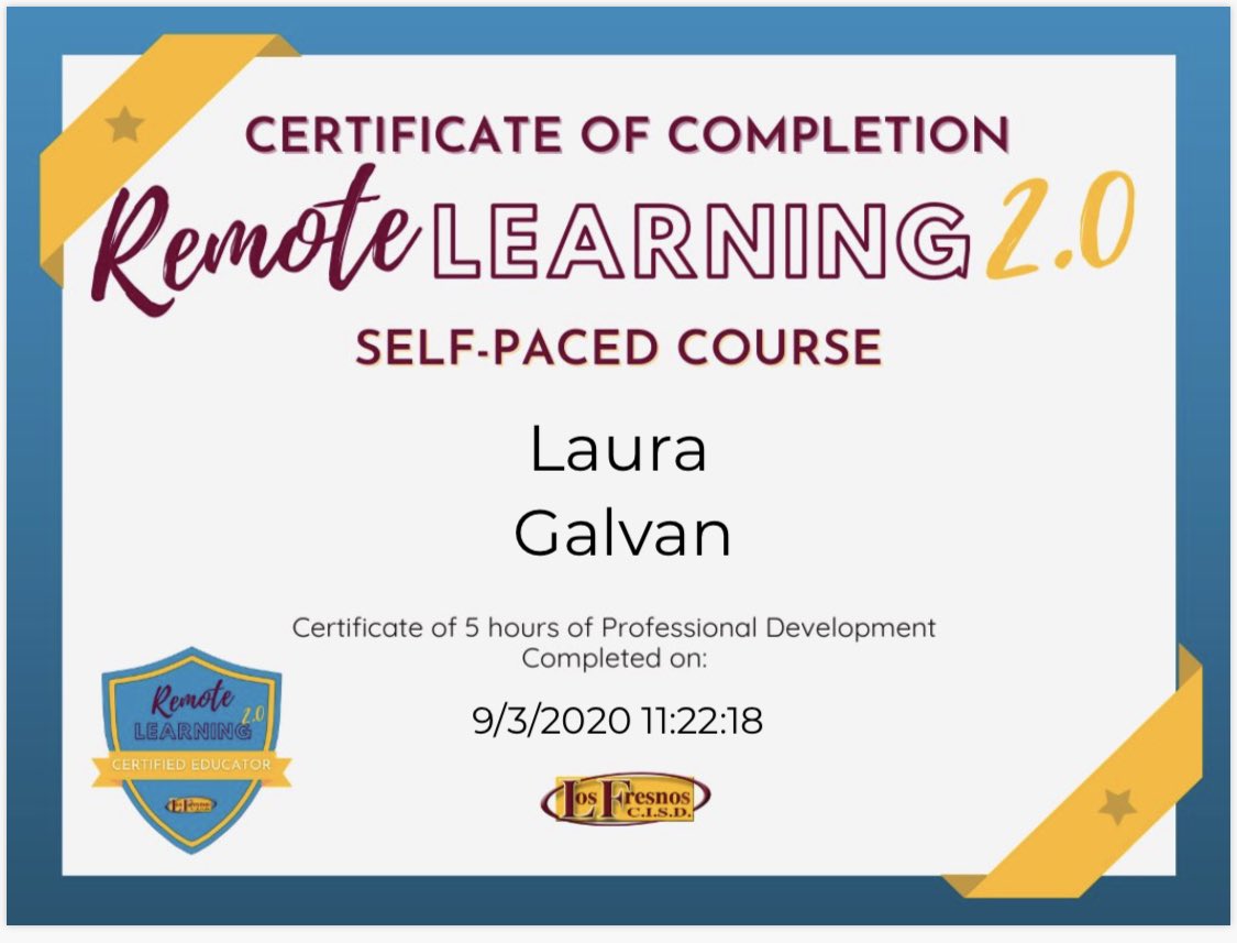 alicia137273's tweet photo. Completed!! π₯³π#LFRemoteLearningCertified https://t.co/EJOxBMYGuW