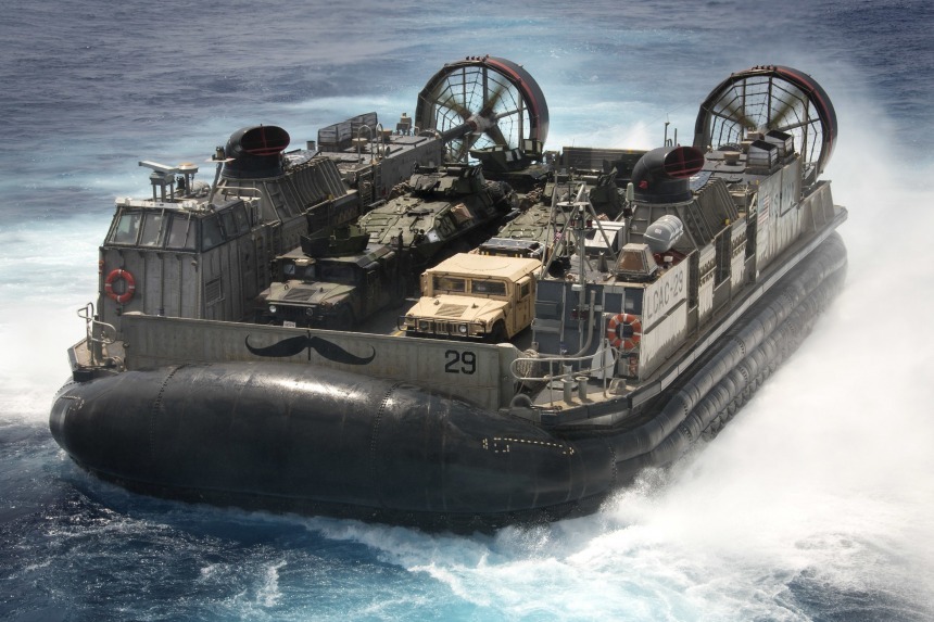 LCAC-class air-cushion landing craft