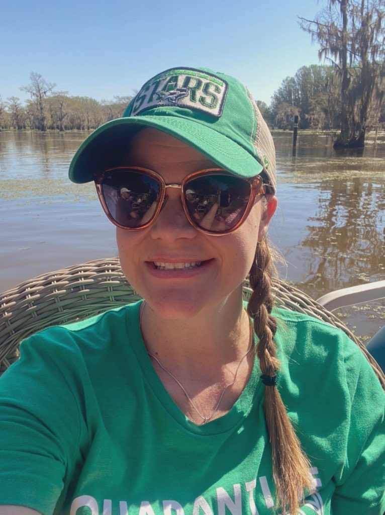 averyfan's tweet photo. Boat tour on Caddo Lake- our tour guide is amazing and very knowledgeable. #UncertainTX https://t.co/B6xefbQbI9