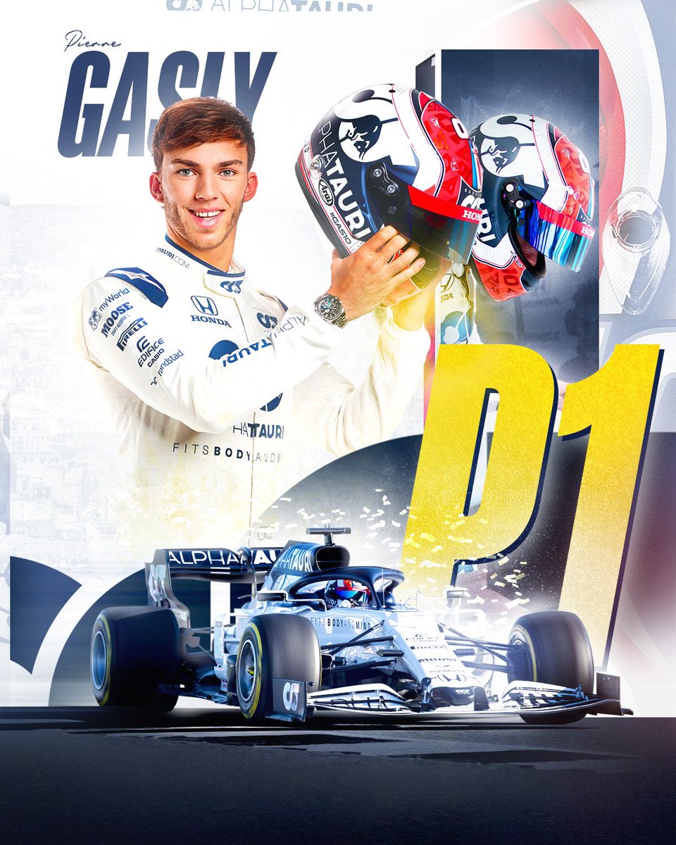 RedBullFrance's tweet photo. 🔵⚪️🔴 COCORICO 🔵⚪️🔴
@PierreGASLY remporte le Grand Prix d’Italie au volant de sa @AlphaTauriF1 ! 🏆
Il s’agit de la première victoire de #Gasly en F1 et de la première victoire française depuis 24ans.
Bravo @PierreGASLY ! 👏👏💪

🎨 @lilian_lsrd https://t.co/3ZP2OB8RXV