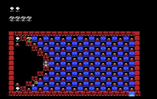 bitcaffe's tweet photo. Playing "Chambers of Thyrea" #MSX #MSXdev20 #MSXdev #HomeBrew #8bitsHeroes https://t.co/zbD7Mj8r3i