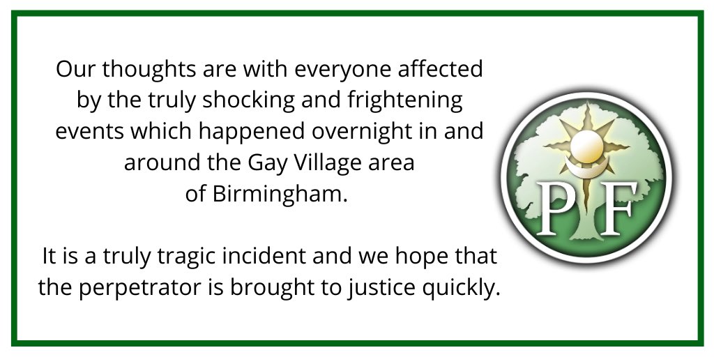 paganfederation's tweet photo. 𝐁𝐢𝐫𝐦𝐢𝐧𝐠𝐡𝐚𝐦 𝐈𝐧𝐜𝐢𝐝𝐞𝐧𝐭 𝟔𝐭𝐡 𝐒𝐞𝐩 𝟐𝟎𝟐𝟎

Our hearts are breaking 💔&amp; our thoughts are with all affected by the shocking overnight events around the Gay Village area of Birmingham

A truly tragic incident &amp; we hope the perpetrator is brought to justice quickly https://t.co/1TPxRabDGh