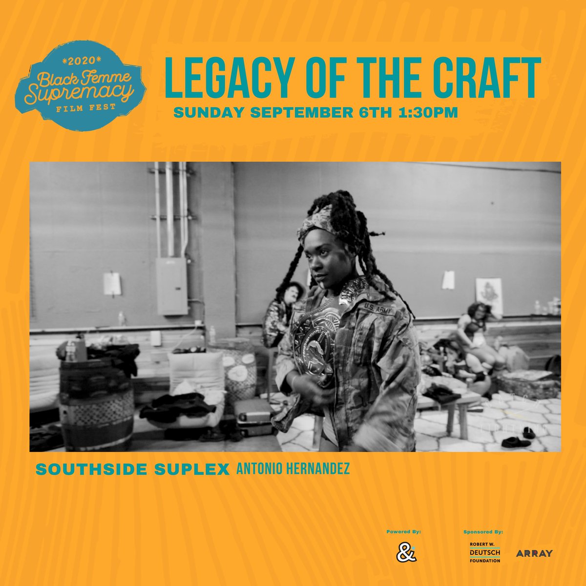 bfsfilmfest's tweet photo. #LegacyofCraft #bfsff20 #bfsfilmfest
These shorts grapple with what happens when given the chance to revisit past dreams, having to temporarily pause them in the middle of a pandemic and making it happen despite the obstacles.
@kwtalkshealth @KinSpiritsFilm @electric_LLAMA https://t.co/kDdQeL18iS