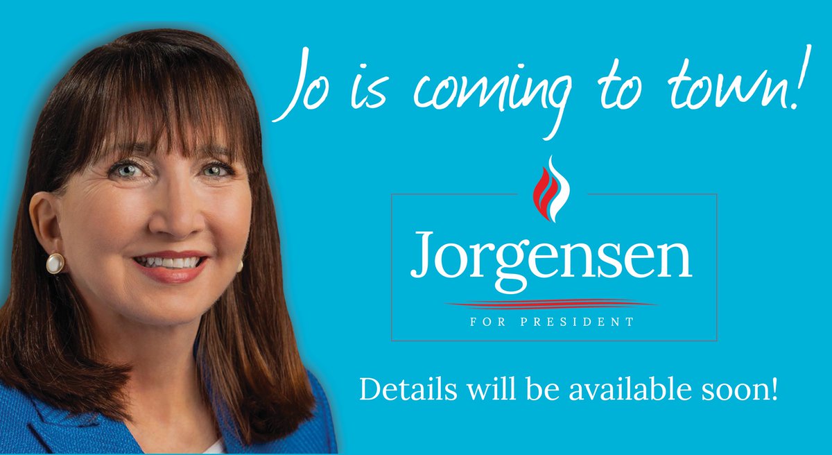 Jo Jorgensen On Twitter Savethedate Bus 2 0 Tour Begins Sept 16 Visit Https T Co Mfhwrcprvn Jorgensen4potus
