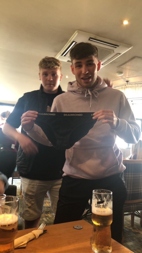 Clubhouse_FC's tweet photo. GIVEAWAY!

We are giving away George Cantrill’s briefs! Simply RT this tweet and we will pick a winner at 8pm!

And yes that now means he’s got nothing on underneath👀

#UTT🍊 https://t.co/hPLQFM9N6r