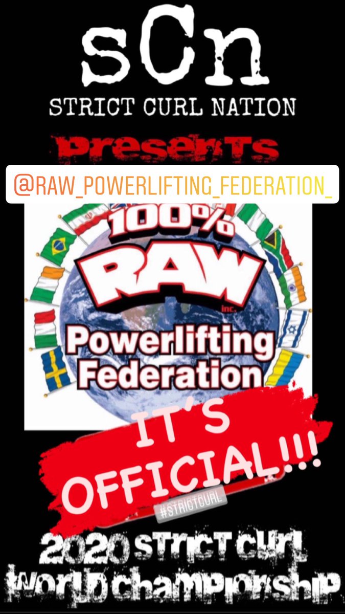 StrictCurl's tweet photo. Who’s signed up for this awesome event in October? We can wait to see everyone there!! 
#strictcurl #strictcurls #powerlifting https://t.co/RDWS28UqON