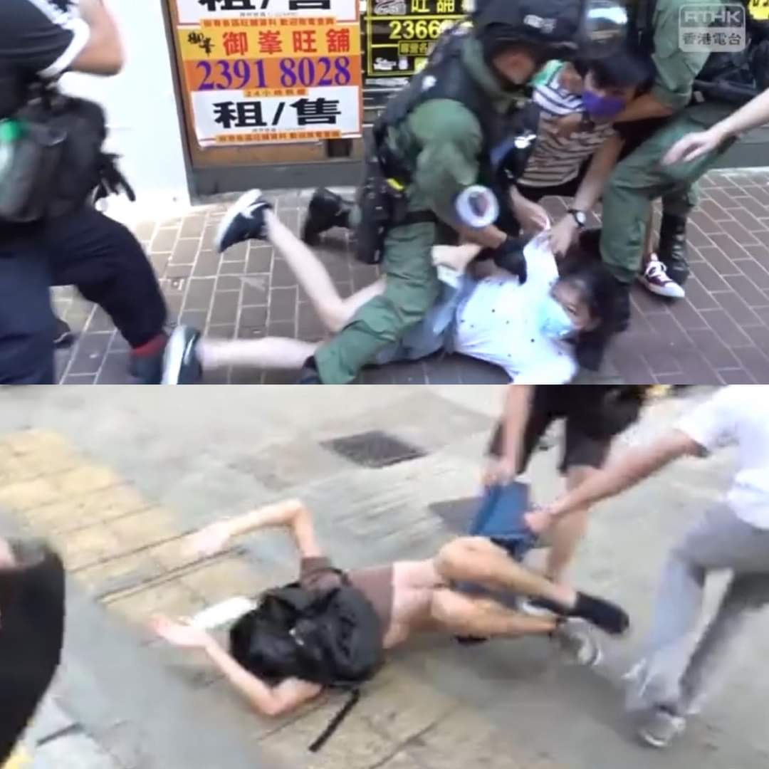 cccarmenchow's tweet photo. #hongkongpolice
#hongkongchildred
#stoptoviolence https://t.co/2dw33aEeKQ