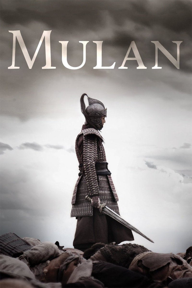asolegrey's tweet photo. There's another Chinese live action Mulan adaptation film made by actual Chinese filmmakers that I absolutely love called Mulan: The Rise of a Warrior. 

It's no Disney. It's grittier and darker, but so so beautifully and heartrendingly portrayed. 10/10 highly recommend 💯 https://t.co/Q7MepIxcZa
