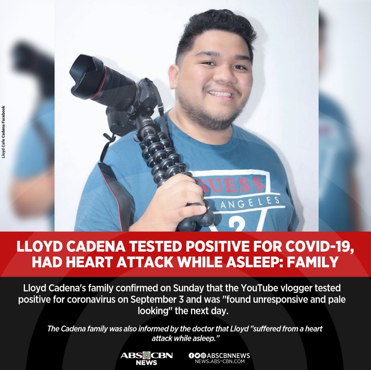 ABSCBNNews's tweet photo. Kinumpirma ng pamilya ni Lloyd Cadena ang iba pang detalye kaugnay ng pagpanaw ng sikat na YouTube vlogger.

Nagpaabot din sila ng pasasalamat sa lahat ng nakiramay at patuloy na nagpapakita ng pagmamahal kay Kween LC.

BASAHIN: https://t.co/sU3UzTJ97T https://t.co/bHUIF2XGhh