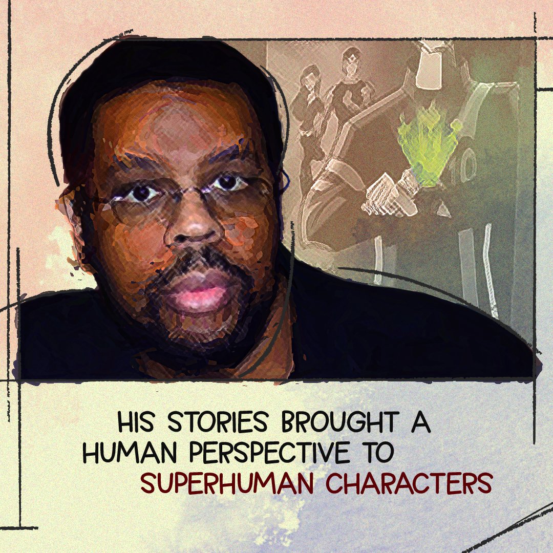 His down to earth touch brought a human perspective to stories of superhuman characters, creating narratives that readers could really connect with.