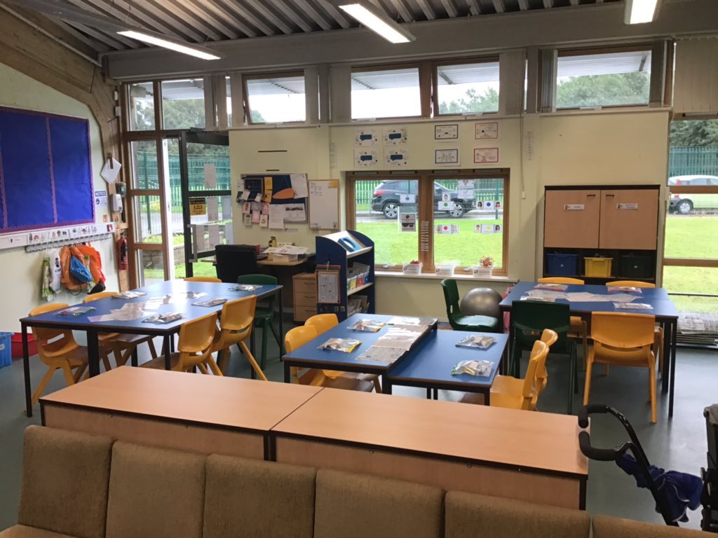 So happy to have a more spacious classroom this year 🥰 the first 2 days back with my new class were great 👍🏻 now just going to get a little work done for next week 😊#rqt #sendteacher