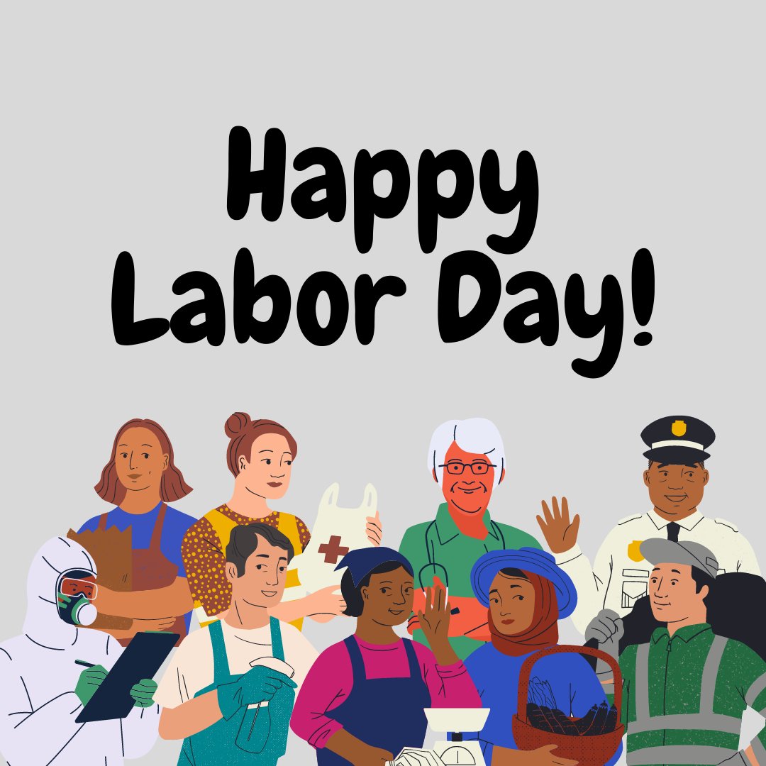 HCPSNC's tweet photo. Remember, there's no school tomorrow, Monday, Sept. 7, and our @HCPS_CNdept and Child Care services will not be operating in observance of Labor Day. 

Be safe, be well, and take time for yourself! We'll be back in action on Tuesday 🤗#LaborDay #NCpublicschools https://t.co/PK3ibDlIgA