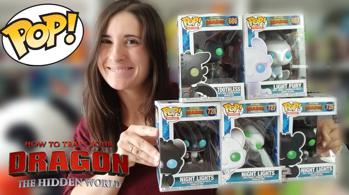 Yunaly6's tweet photo. Yo les gens ^^
Avec un peu de retard, voici une vidéo POP spéciale Dragon 3 que j'ai sorti vendredi 😁!!
Qui est fan de cette saga aussi ^^ ??
Ils sont beaucoup trop cute 🥰❤!!
#pop #funkopop #dragon3 #dragon #howtotrainyourdragon
https://t.co/uqHXpH1j67 https://t.co/SHroeG6L76