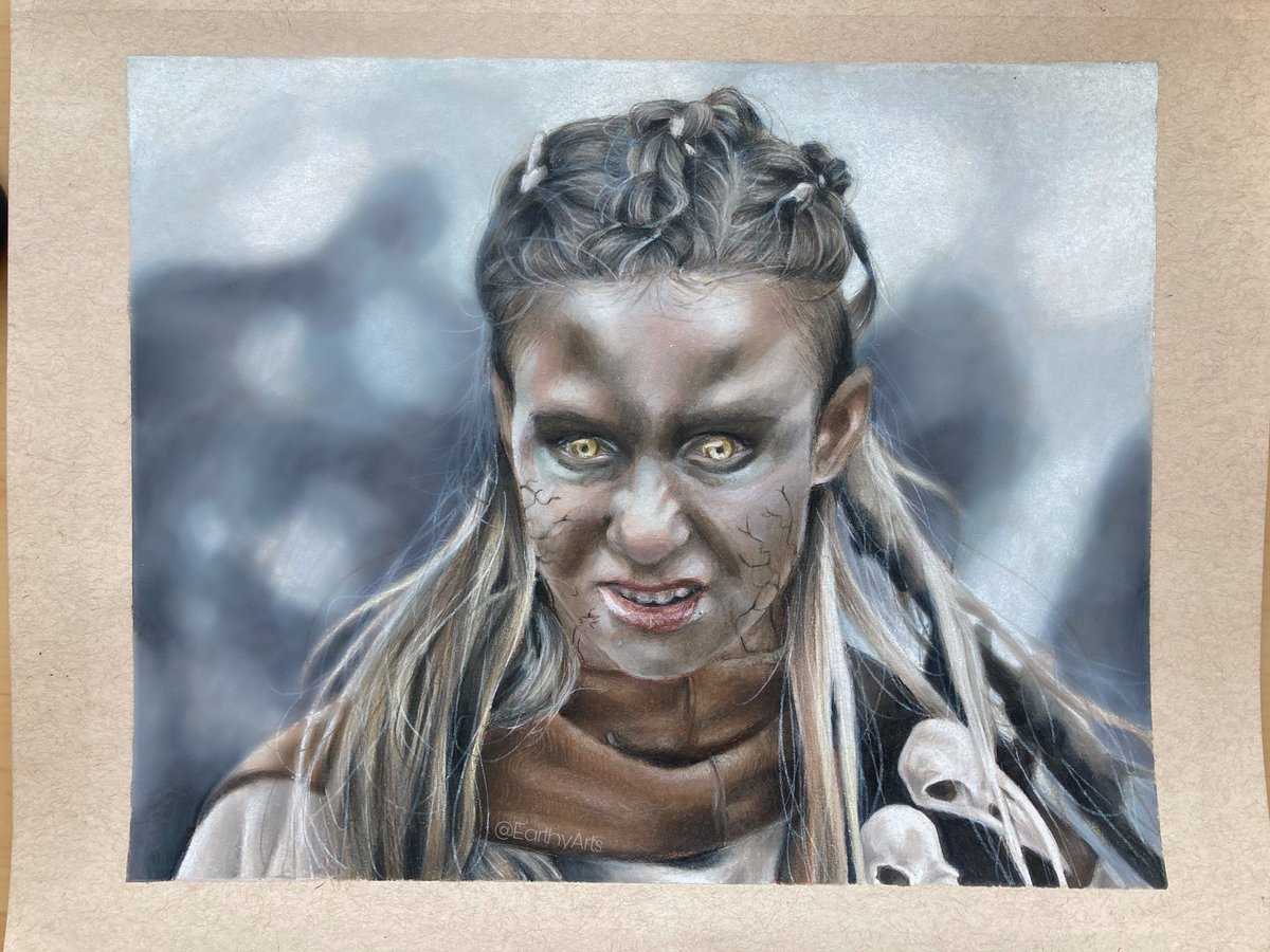 EarthyArts_'s tweet photo. Hafren Wolfblood Fan Art https://t.co/CWFMeYnXQb