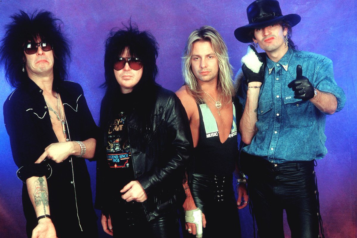 Agnes on Twitter: "Mötley Crüe, 1987.… "