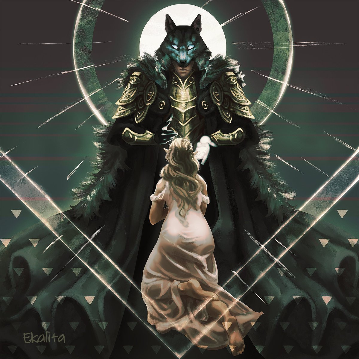 Ekalita_art's tweet photo. "Cowering, cringing, blinking in the light. Then cool hands, kind voices. Sleep now. You're safe."
And that is the same person who said "I'll kill you all to save you all."😅
@BioMarkDarrah #DragonAge #DAITrespasser #Solas #Fenharel #DragonAgeInquisition https://t.co/bWz37Y0JZZ