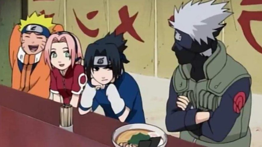 Funny Moments - Naruto Tries to Peek at Kakashi's Face - Naruto Shippuuden