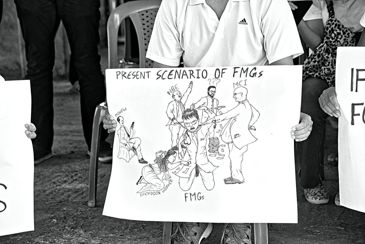FmgRajasthan's tweet photo. Respect FMGDoctors We Are Too Indian, Did MBBS From Reputed Govt WHO Approved Medical University.
@drharshvardhan Accept Us. And We Are Facing So Much Injustice By #NBE &amp; #MCI.
#FMGSUPPORT #FMGDOCTOR #FMGPP30 https://t.co/1ZbwJ1Gpa4