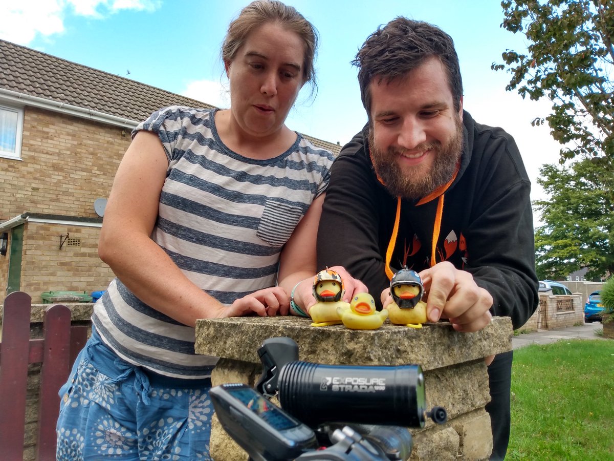gregmelia's tweet photo. I stopped off to visit some old friends, and Dirk stopped to visit their duck friends.
#ducksRus #TrailDucks https://t.co/LBHisTapI3