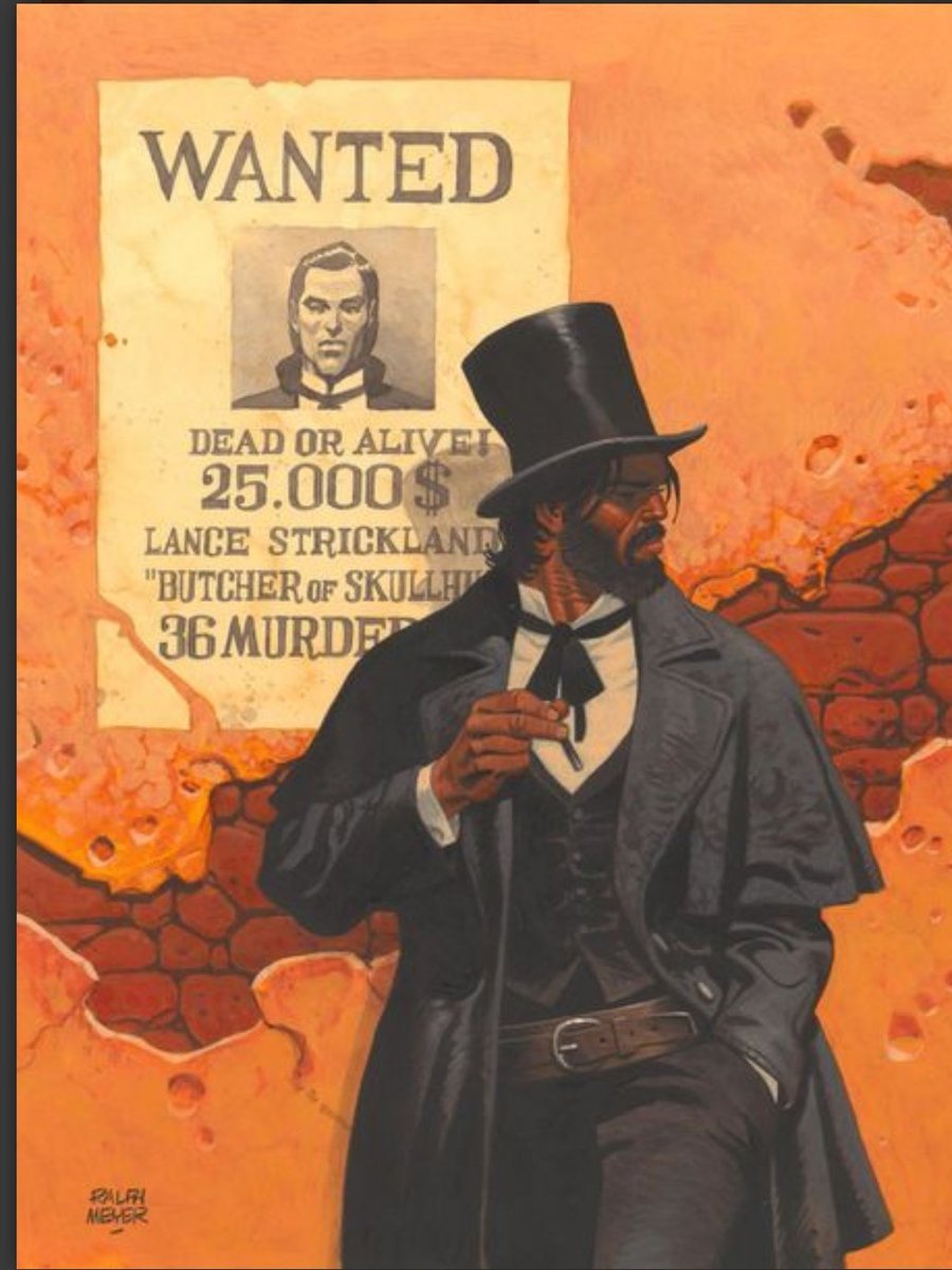 mortimer_blake's tweet photo. Undertaker ↗️ VENTE BANDE DESSINÉE ET ILLUSTRATION
Novembre 2020 ↗️ @galeriemaghen
Galerie Daniel Maghen, #Paris en 2 temps la première partie #ralphmeyer avec notamment #Undertaker puis ventes BD dont #tintin ®️ illustration wanted estimée 8 a 10 000 € https://t.co/rT1jwpXffg